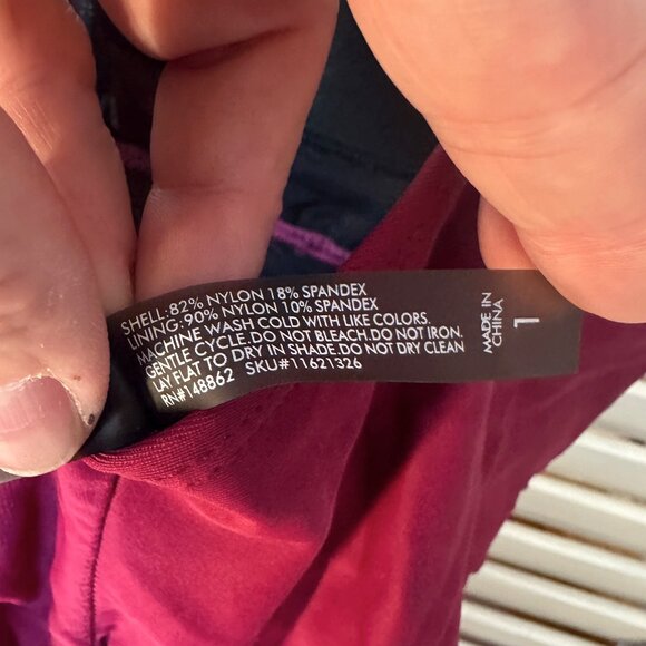 Torrid Burgundy Embroidered Ruched One-Piece Swimsuit – Size 0 (L) - Picture 14 of 16